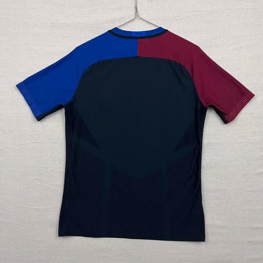 USA Soccer Nike 2016 USMNT Black Away Jersey Shirt Dri-Fit - Picture 2 of 8